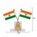 Voila India Rectangle Car Dashboard Flags